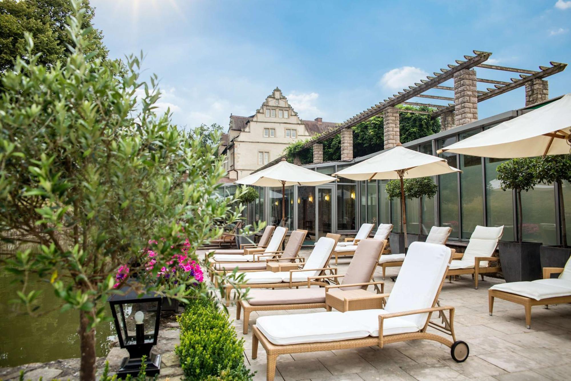 Schlosshotel Muenchhausen Aerzen Esterno foto