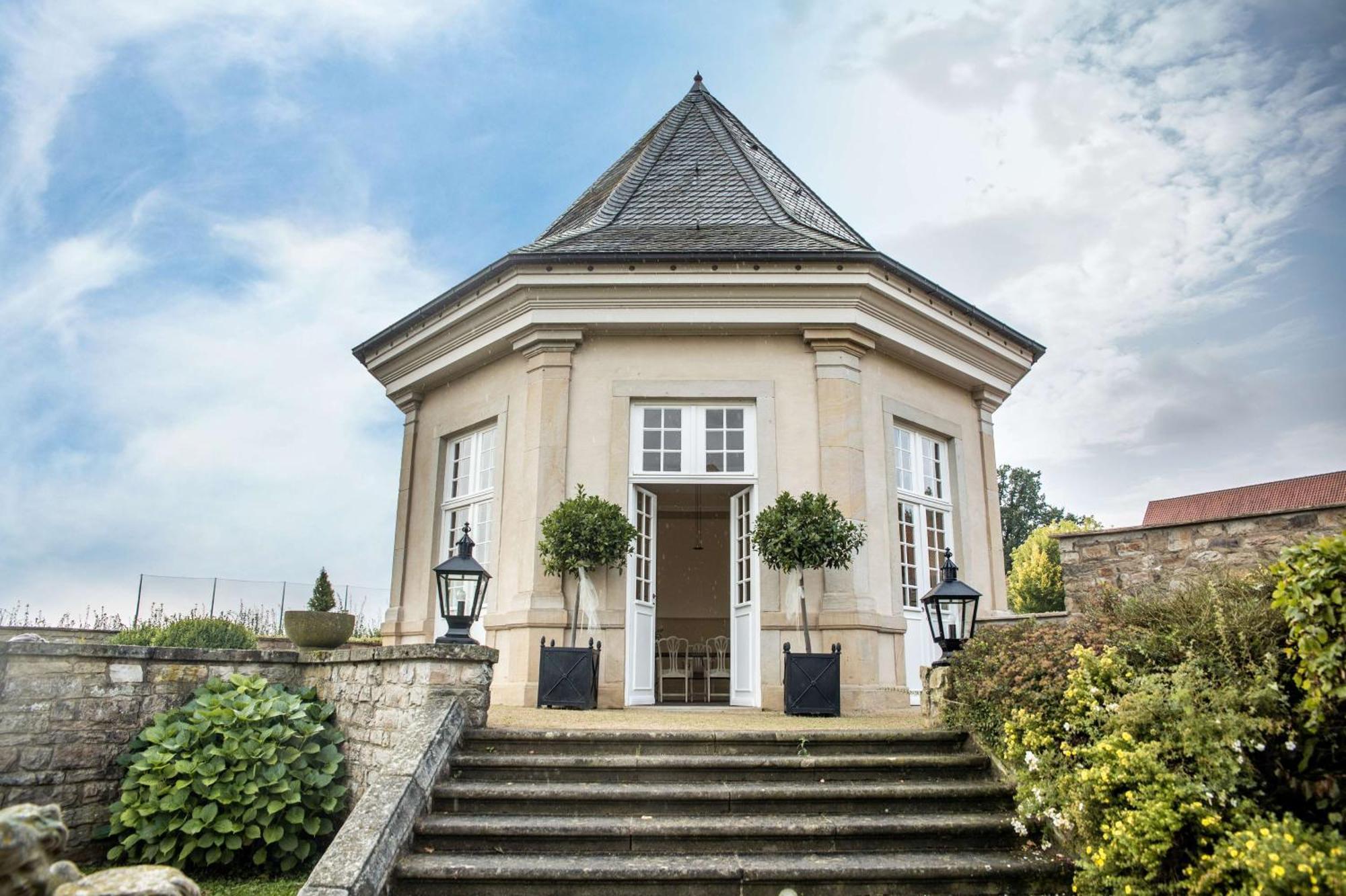 Schlosshotel Muenchhausen Aerzen Esterno foto